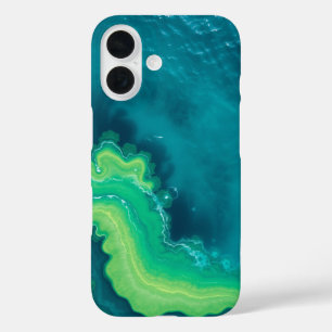Turquoise Tides: A Tropical Escape iPhone 16 Case