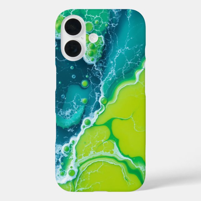 Turquoise Tides: A Tropical Escape Case-Mate iPhone Case (Back)