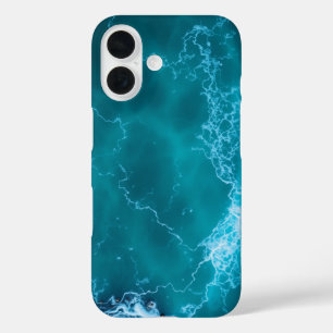 Turquoise Tides: A Tropical Escape iPhone 16 Case