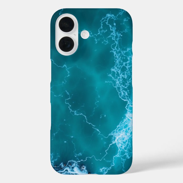 Turquoise Tides: A Tropical Escape Case-Mate iPhone Case (Back)