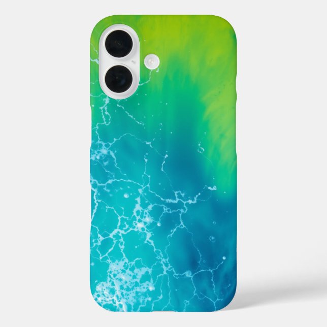 Turquoise Tides: A Tropical Escape Case-Mate iPhone Case (Back)