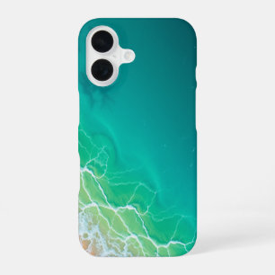 Turquoise Tides: A Tropical Escape iPhone 16 Case