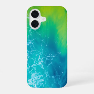 Turquoise Tides: A Tropical Escape iPhone 16 Case