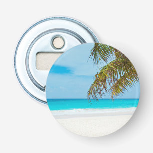 Turquoise Tropical Beach Bottle Opener