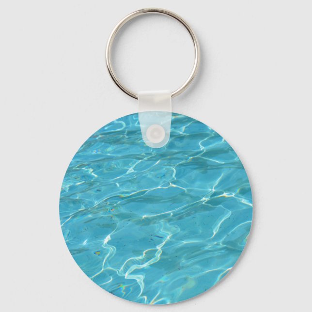 Turquoise Water Keychain (Front)