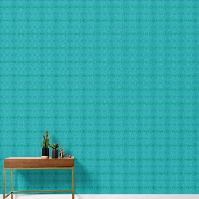 Turquoise waters S-size pattern Wallpaper (Hallway)
