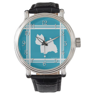 Turquoise Westies Watch