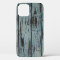 Turquoise Wood Design vintage Shabby Chic gift
