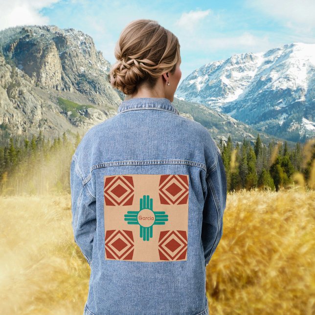 Turquoise Zia Tribal Brown Tan (Créateur téléchargé)