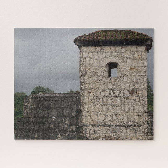 Turret Above the Approaching Waters Jigsaw Puzzle (Horizontal)