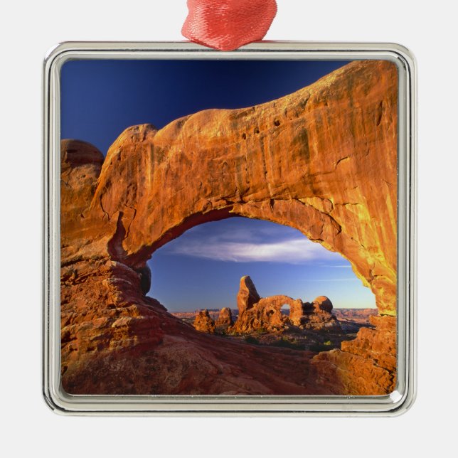 Turret Arch, Arches National Park, Utah, USA Metal Ornament (Front)