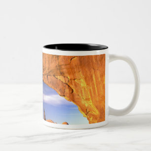Turret Arch, Arches National Park, Utah, USA Two-Tone Coffee Mug
