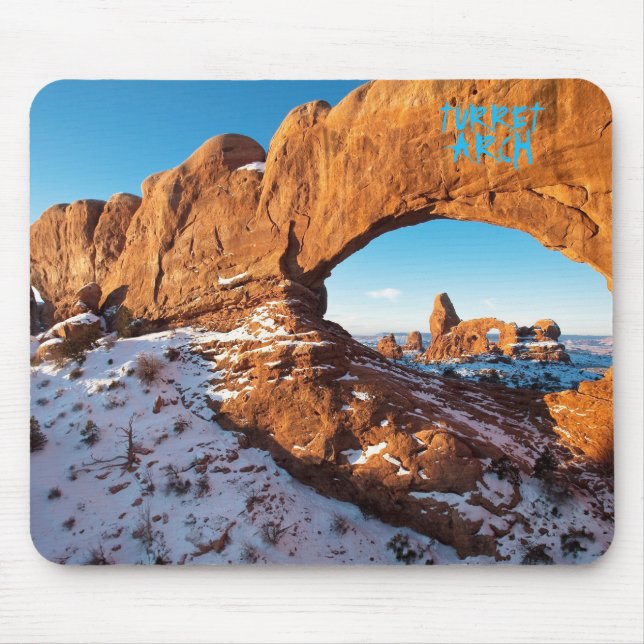Turret Arch Mouse Pad (Front)