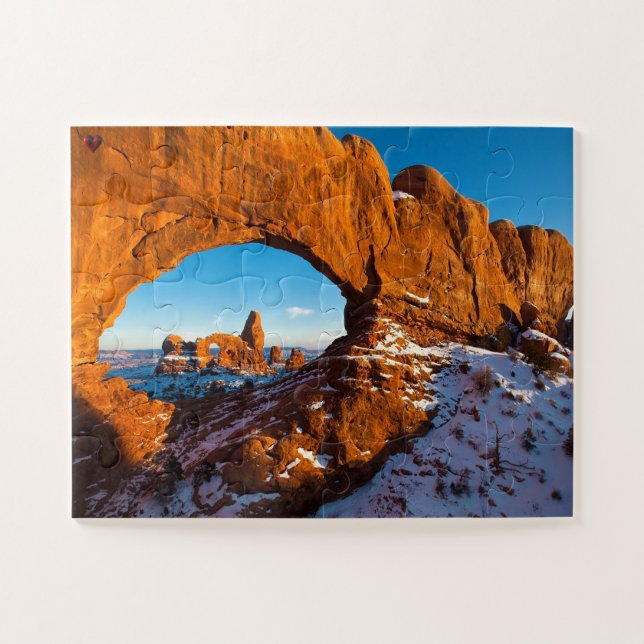 Turret Arch Utah Jigsaw Puzzle (Horizontal)