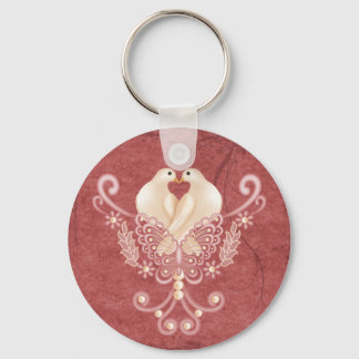 Turteltauben - Love Doves Keychain