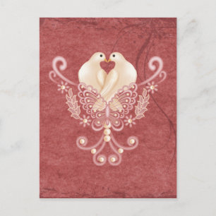 Turteltauben - Love Doves Postcard