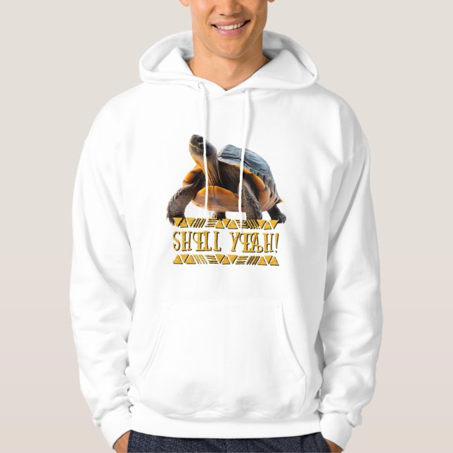 Turtle 001 Shell Yeah! Hoodie (Front)