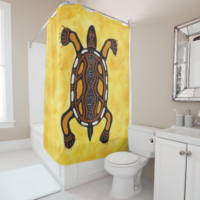 Turtle - Aboriginal Inspired Art Painting (In Situ)