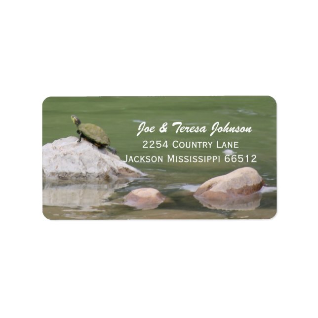 Turtle Address Labels (Front)