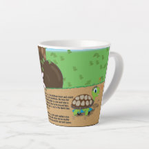 turtle and rabbit mug