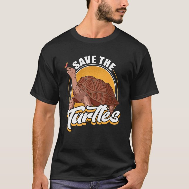 Turtle Animal Ocean Sea Turtle 1 T-Shirt (Front)