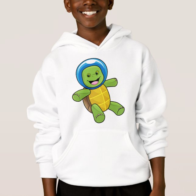Turtle as Astronaut with Glass ball (Front)