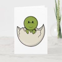 Turtle as Baby with Egg shell