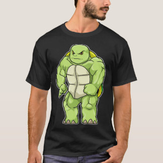 Turtle as Bodybuilder with Six pack T-Shirt