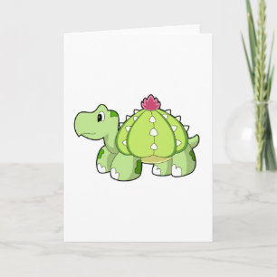 Turtle as Cactus Card