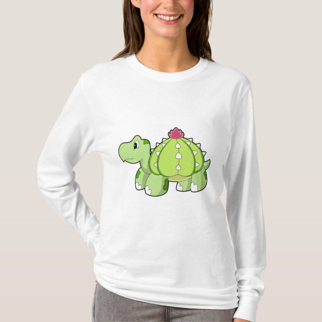 Turtle as Cactus T-Shirt (Front)