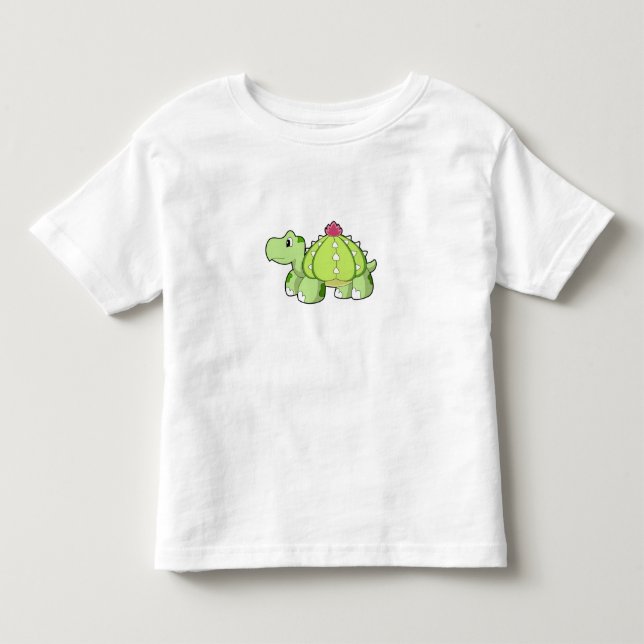 Turtle as Cactus Toddler T-shirt (Front)