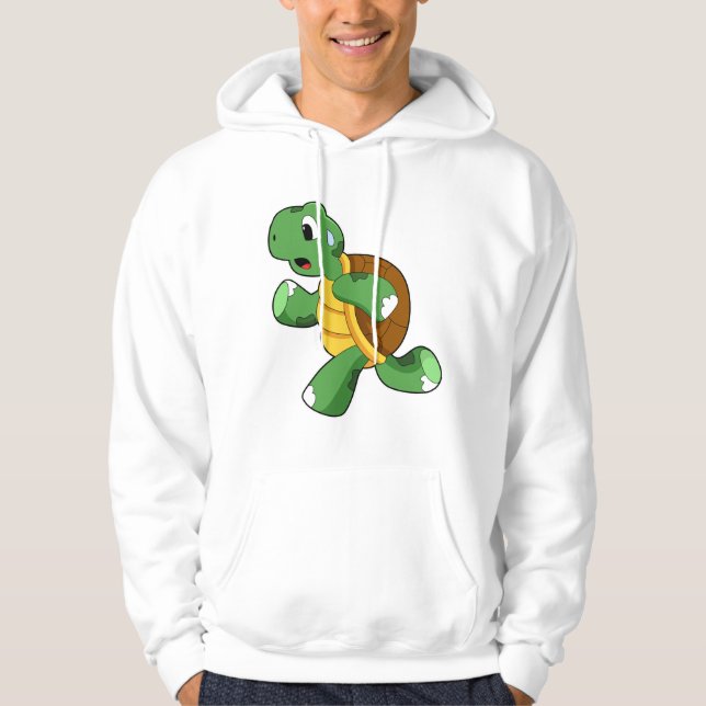 Turtle as Jogger at Running Hoodie (Front)