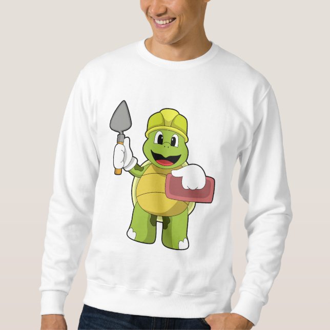 Turtle as Mason with Stone Sweatshirt (Front)