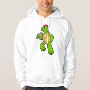 Turtle as Mechanic with Wrench & Cap Hoodie