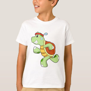 Turtle as Runner T-Shirt