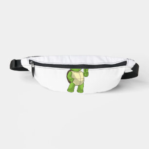 Turtle At Chess With Chess Piece Pawn Fanny Pack