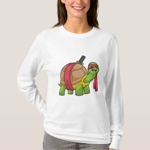 Turtle at Martial arts with Sword T-Shirt