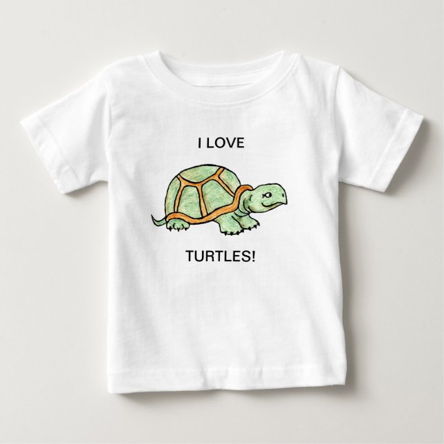 Turtle Baby T-Shirt (Front)
