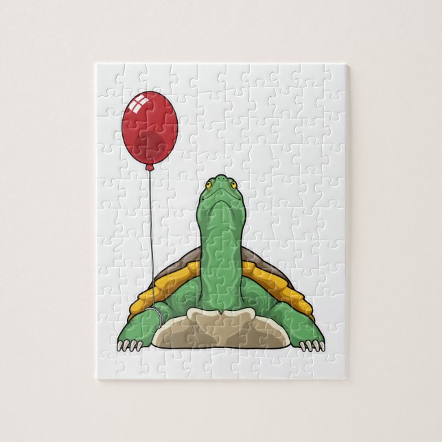 Turtle Balloon Jigsaw Puzzle (Vertical)