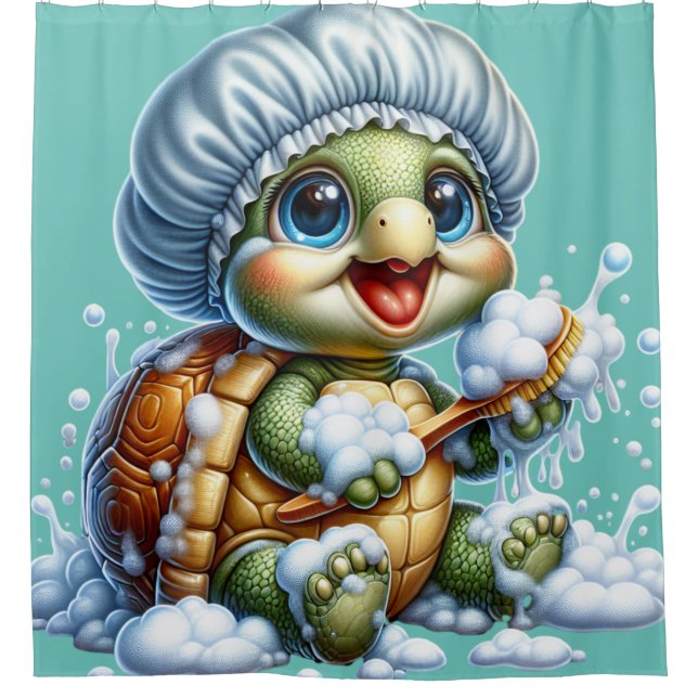"Turtle Bath Time Fun" (Front)