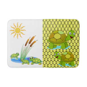 Turtle Bathroom Bathmat