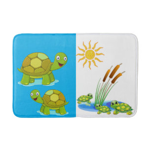 Turtle Bathroom Bathmat