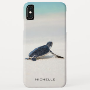 Turtle Beach Journey Personalized Name   Nature iPhone XS Max Case