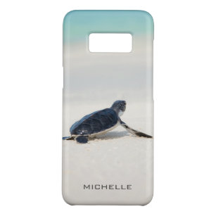 Turtle Beach Journey Personalized Name   Nature Case-Mate Samsung Galaxy S8 Case