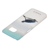 Turtle Beach Journey Personalized Name | Nature Case-Mate Samsung Galaxy Case (Bottom)