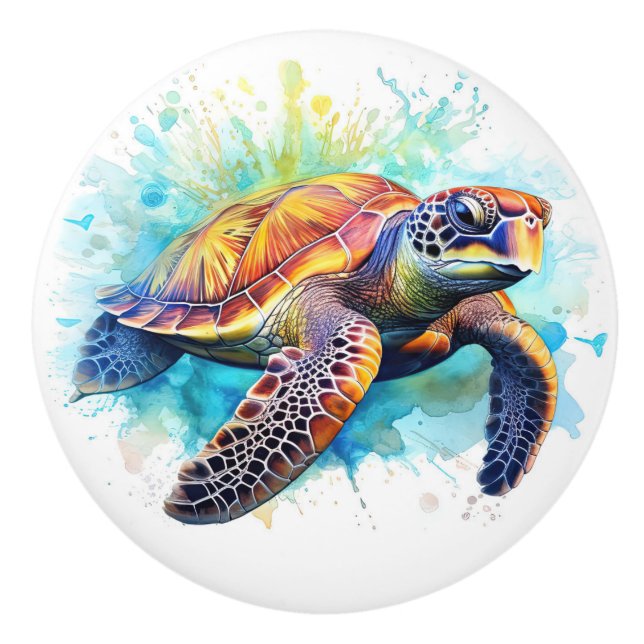 Turtle Beach Nautical Drawer Knobs (Front)