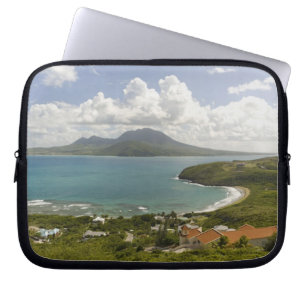 Turtle Beach, southeast peninsula, St Kitts, Laptop Sleeve