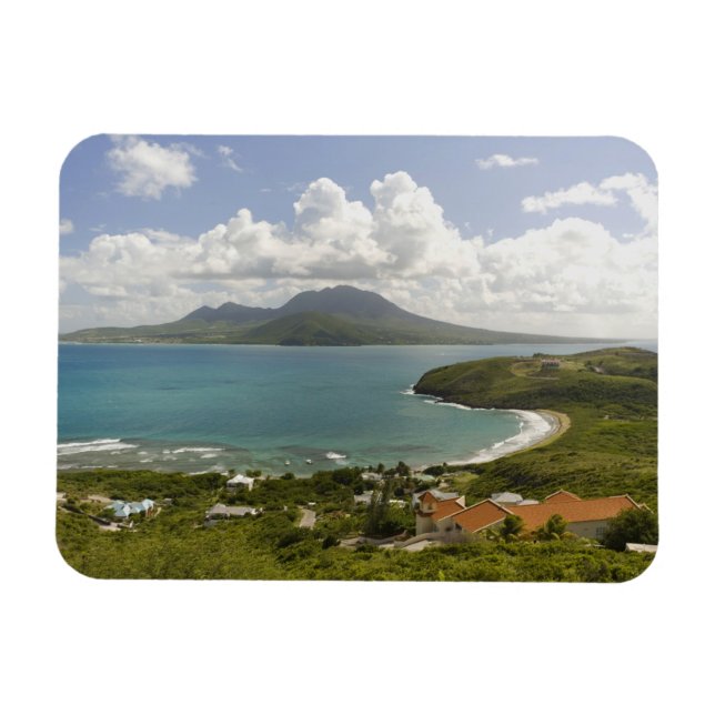 Turtle Beach, southeast peninsula, St Kitts, Magnet (Horizontal)
