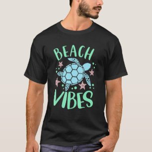 Turtle Beach Vibes Vacation Summer Hello Summer 20 T-Shirt