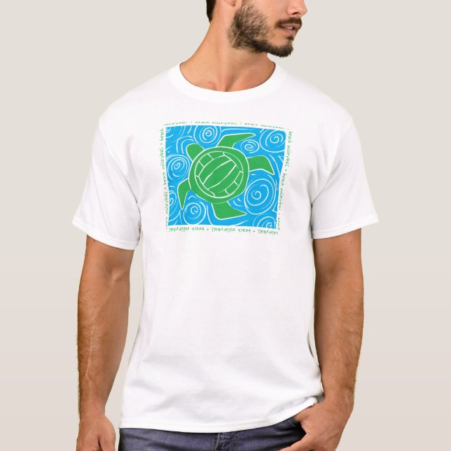Turtle Beach Volleyball T-Shirt (Front)